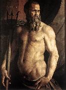 Portrait of Andrea Doria as Neptune df BRONZINO, Agnolo